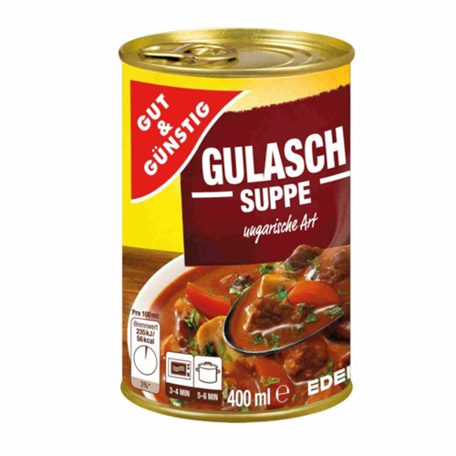Gut & Günstig Gulaschsuppe ungarische Art 0.4l