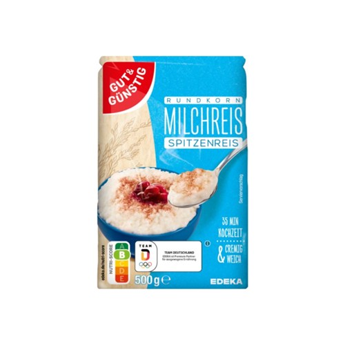 Gut und Günstig Milchreis 500g