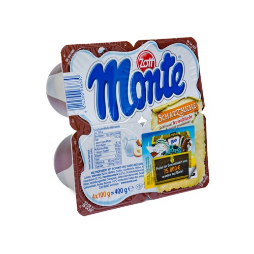 Zott Monte Maxi Chocolate 4 x 100g