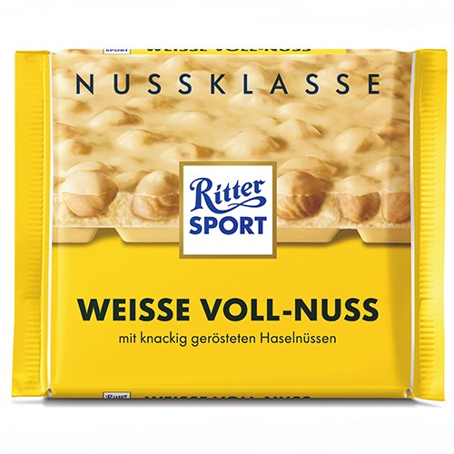 Ritter Sport Weisse Voll-Nuss 100g