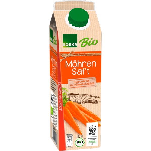 EDEKA Bio Möhrensaft 1.0l