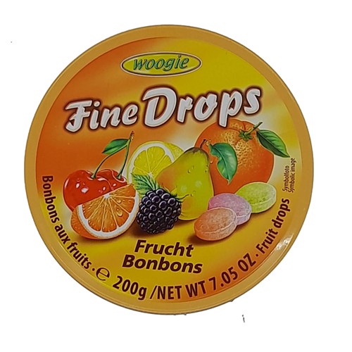 Woogie Fine Drops Fruchtmischung 200g