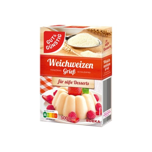 Gut & Günstig Weichweizengrieß 500g