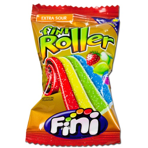 Fini Roller Rainbow Fruchtgummiband 20g
