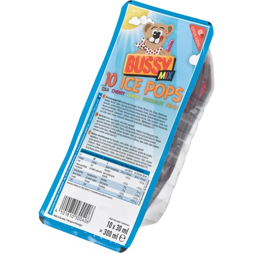 Bussy Drink Wassereis 10 x 0.03l