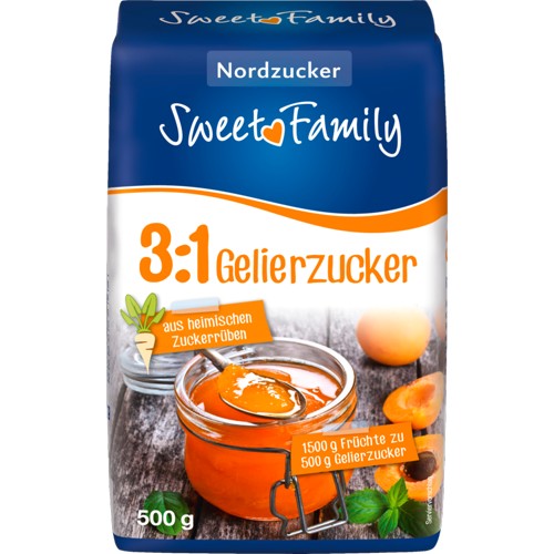 Sweet Family Gelierzucker 3:1 500g