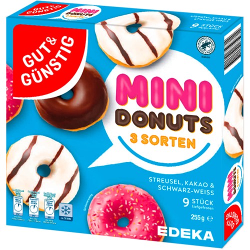 GUT&GÜNSTIG Mini-Donuts 255g