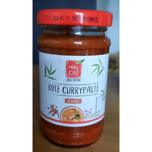 MING CHU  Rote Currypaste 114g