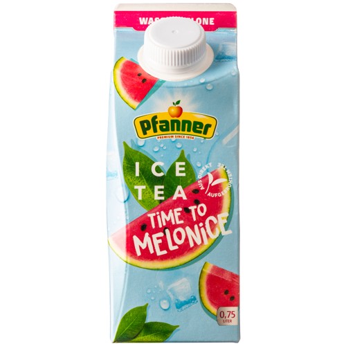 Pfanner Eistee Wassermelone Limited Edition 0.75l