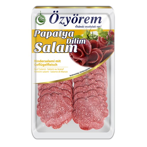 Özyörem Rindersalami Gänseblümchen Scheibensalami 80g