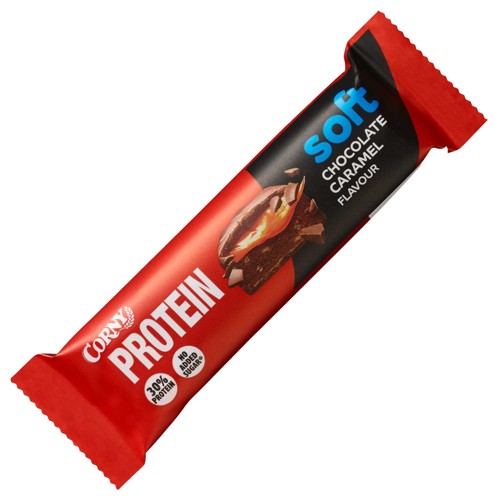Corny Protein Soft Chocolate Caramel 45g