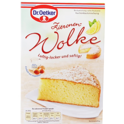 Dr Oetker Backmischung Zitronenkuchen 525g