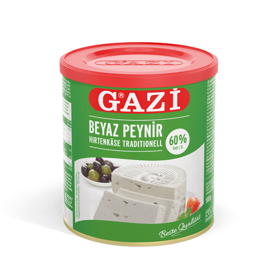 Gazi Beyaz Peynir Hirtenkäse 60% 500g
