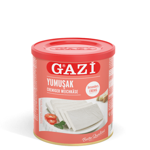 Gazi Yumusak Peynir Cremiger Weichkäse 55% 500g