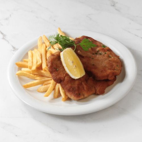 Panierte Schweineschnitzel (2 Stück)