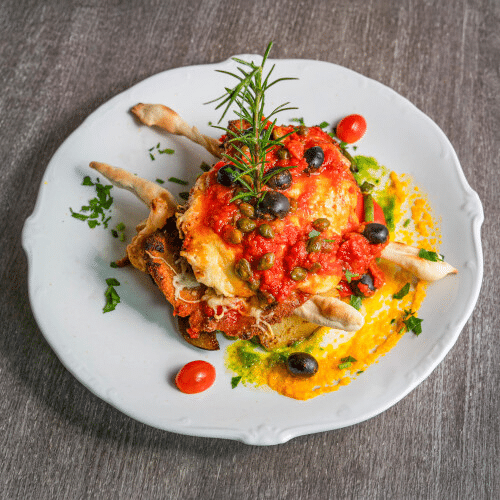 Schnitzel Pizza
