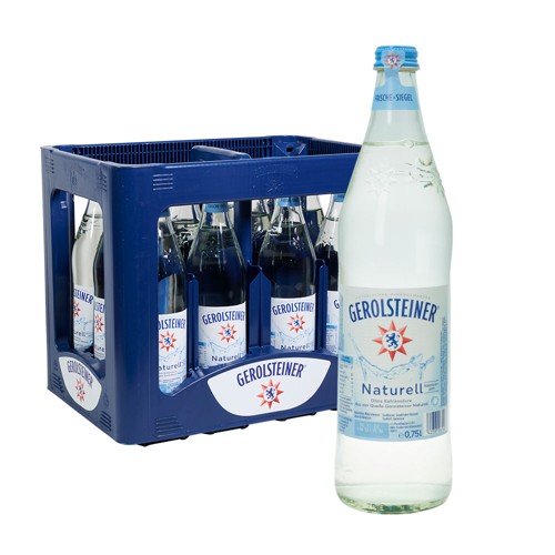 Gerolsteiner Mineralwasser Naturell 0.75l (MEHRWEG)