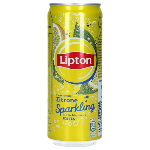 Lipton Eistee Sparkling Zitrone 0.33l (EINWEG)