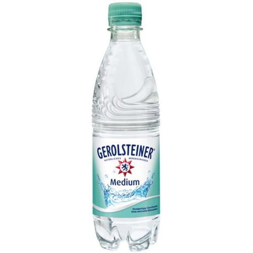 Gerolsteiner Medium Mineralwasser Stille Quelle 0.5l (EINWEG)