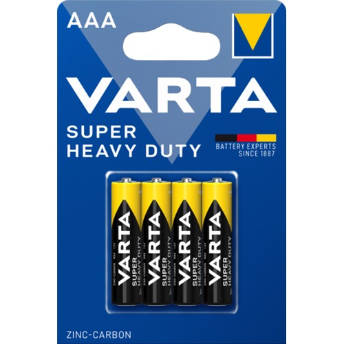 VARTA Batterien Superlife Heavy Duty 5er 60g