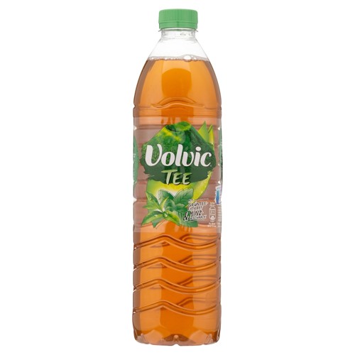 Volvic Mineralwasser Grüner Tee-Minze 1.5l (EINWEG)