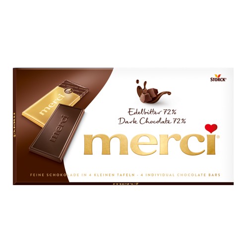 Merci Tafelschokolade Edelbitter 100g