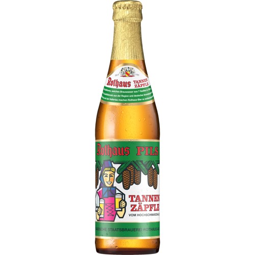 Rothaus-Pils-Tannenzäpfle 0.33l (MEHRWEG)