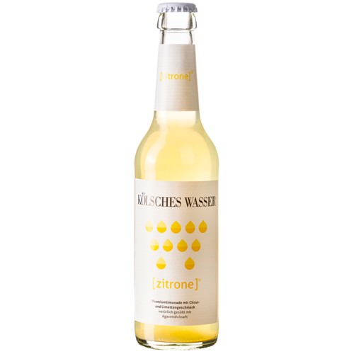 Sünner Kölsches Wasser Zitrone 0.33l (MEHRWEG)