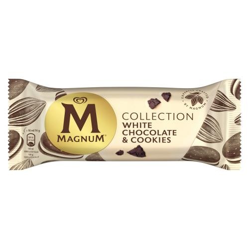 Langnese Magnum White Chocolate & Cookies 0.09l