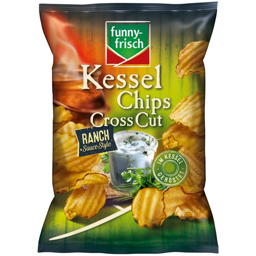 Funny Frisch Kessel Chips Ranch Style 120g