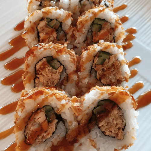 Cooked Salmon Uramaki