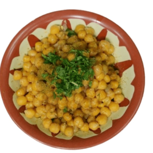 Kichererbsen mit Olivenöl