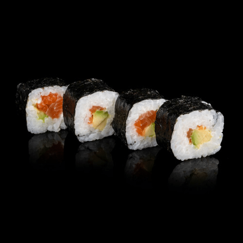 Lachs-Avocado Maki Roll