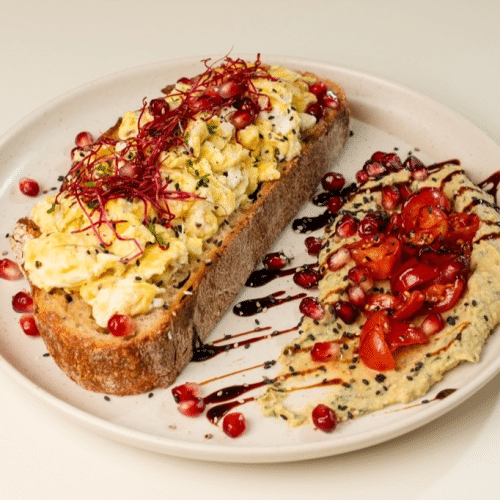 Eggs on Bread