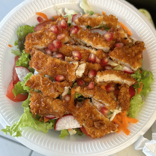 Crunchy Chicken Salat