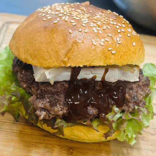 Hat was in der Birne Burger
