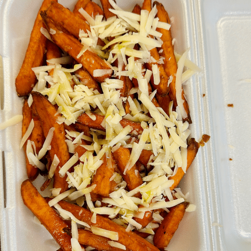 Süßkartoffel Pommes