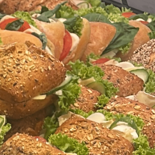Belegte Brötchen nach Wahl