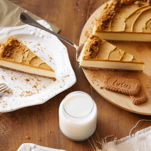 Lotus cheesecake