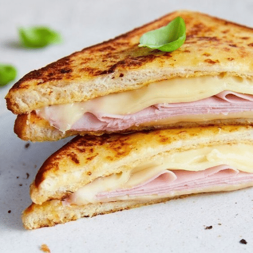 Toast mit Schinken und Käse