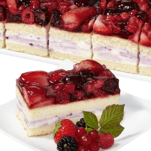 Waldbeeren schnitte