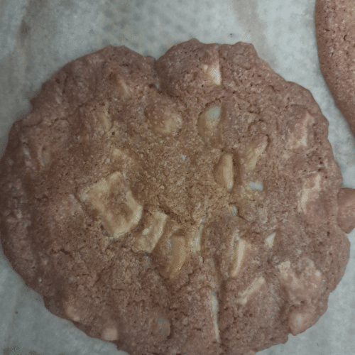 White Chunk und Macadamia Nut cookie