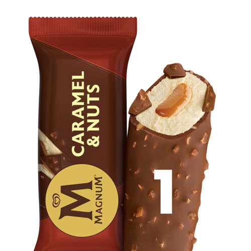 Magnum Caramel & Nuts Eiscreme 0.064l