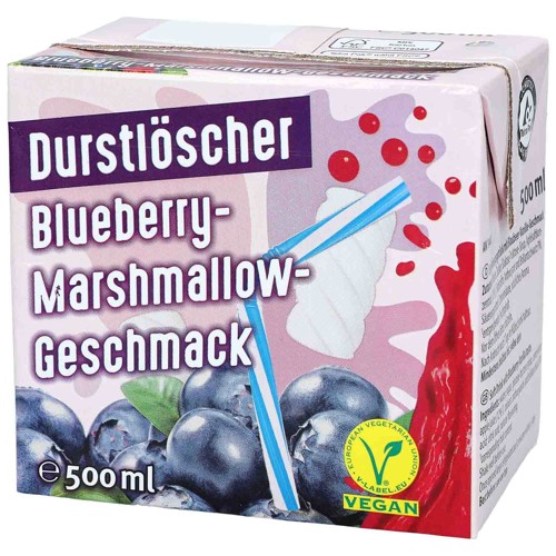 QuickVit Durstlöscher Blueberry-Marshmallow 0.5l