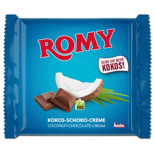 Romy Classic Cocos Schokolade 200g