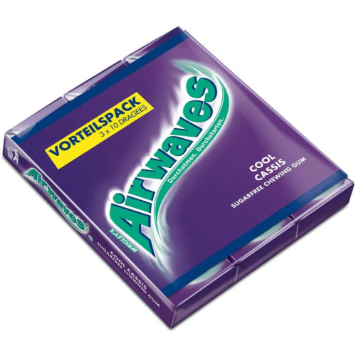 Airwaves Cool Cassis Vorteilspack Zuckerfrei 70g
