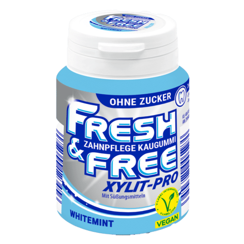Fresh & Free Kaugummi Whitemint 70g