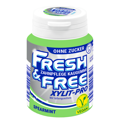 Fresh & Free Spearmint Kaugummi 70g