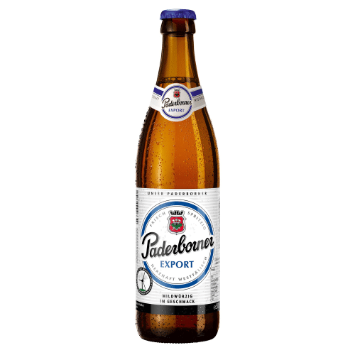 Paderborner Export Flasche 0.5l (Mehrweg)