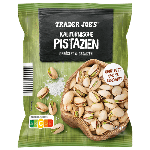 Trader Joe's pistazien geröstet & gesalzen mit Scharle 250g